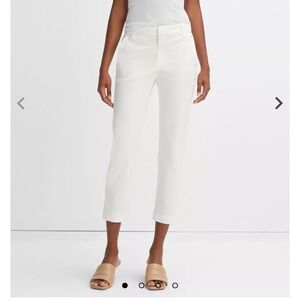 Vince white chino pants